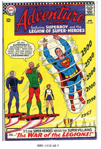 ADVENTURE COMICS #355 © 1967 DC Comics